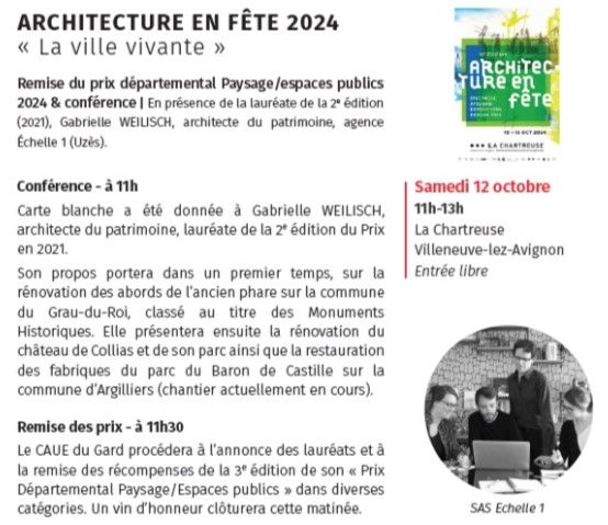 Architecture en fête 2024