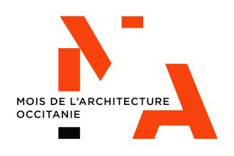 Logo du Mois de l'architecture en Occitanie 2024