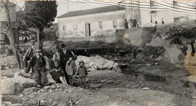 Inondations de 1930 à Trèbes @DR/Archives départementales de l’Aude (2 Fi 1474)