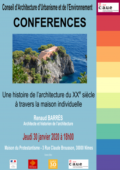 conférence caue du gard renaud barrès